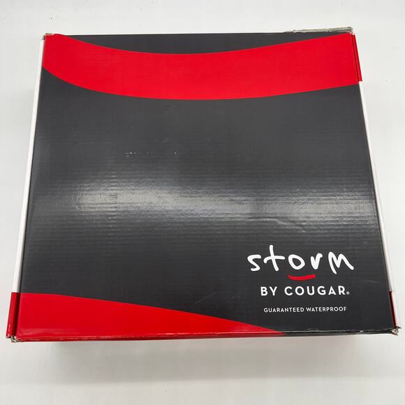 Cougar Waterproof Winter Boots Size 10 Black Quilt Carlisle Lace Up - Picture 11 of 12